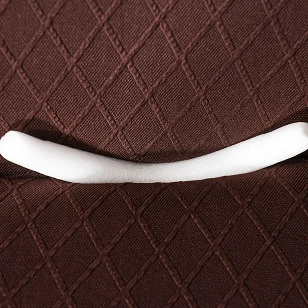 SHEIN PLAIN BROWN STRETCHY 2 SEATED SOFA COVER